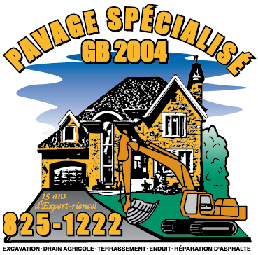 Logo Pavage Spécialisé GB 2004 Inc.